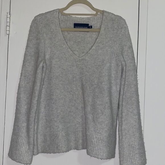Calvin Klein Jean V neck Sweater - Picture 1 of 4